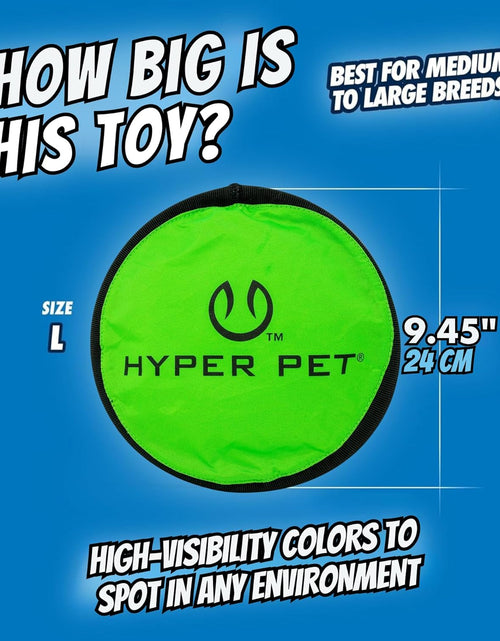 Load image into Gallery viewer, Flippy Flopper Dog Frisbee Interactive Dog Toys (Flying Disc Dog Fetch Toy - Floats in Water &amp; Safe on Teeth) 2 Pack or 5 Pack, Colors Will Vary
