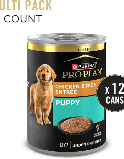 Load image into Gallery viewer, Pate Wet Puppy Food, DEVELOPMENT Chicken &amp; Brown Rice Entree - (12) 13 Oz. Cans
