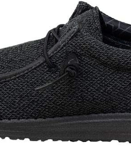 Hey Dude Men'S Wally Sox Onyx Multiple Colors | Men’S Shoes | Men'S Lace up Loafers | Comfortable & Light-Weight